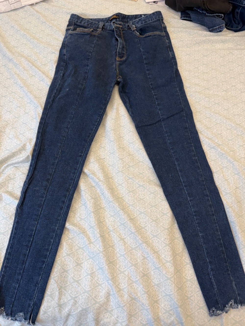 The Limited Dark Indigo Skinny Jeans